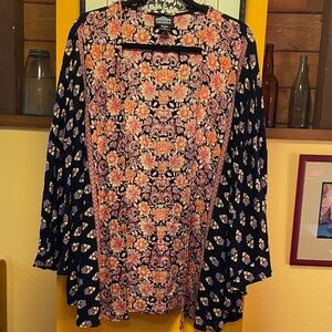 Angie Floral Batwing Kimono